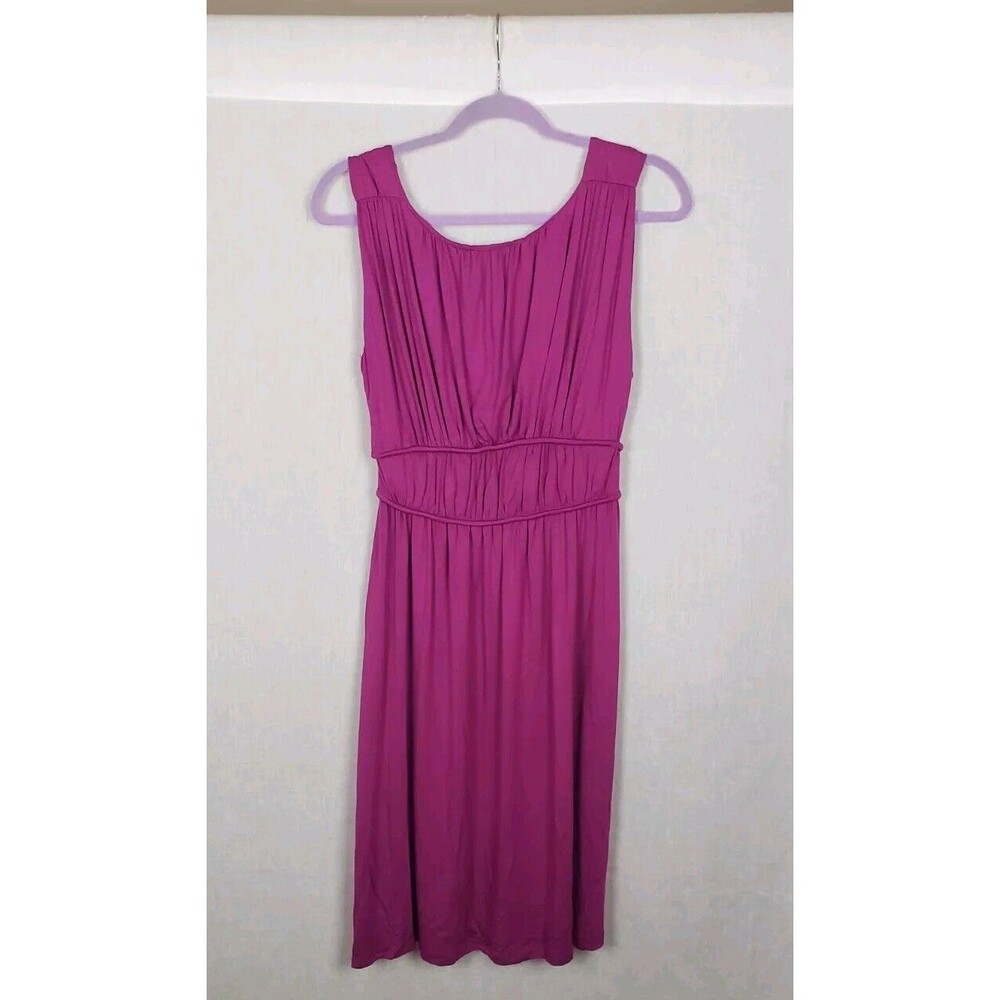 Michael Stars Modal Jersey Dewberry Dress M Empire Waist Feminine Party Sexy NWT